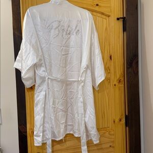 Bride Satin Robe